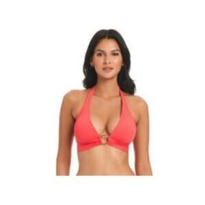 Bleu by Rod Beattie Women's Ring Me Up Pink Halter Bikini Top 8